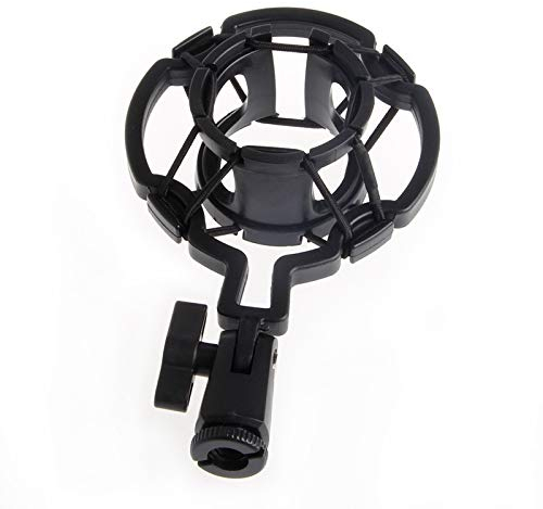 Max-Tonsen Universal Pro Microphone Mic Shock Mount Holder Clip Stand for Studio Recording Shockmount Microphone Clip Holders