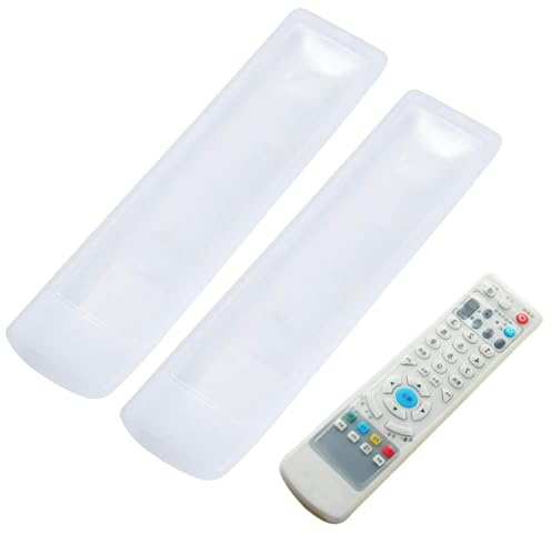 Juego de 2 fundas de silicona para mando a distancia de TV