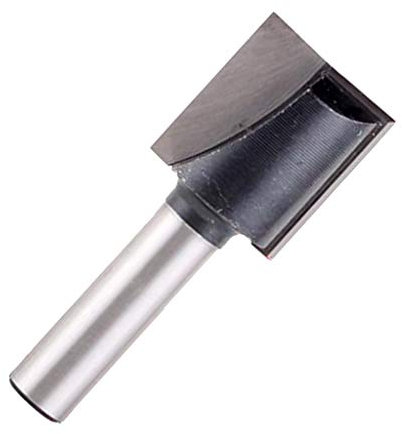 8mm Shank Bottom Cleaning Dado Router Bit 5-18mm Wood Cutting Tool 8x18mm Black