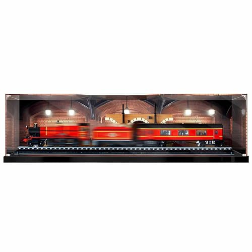 Vitrine en Acrylique Transparente pour 76405,vitrine Anti-poussière 76405 (modèle Non Inclus)(D)