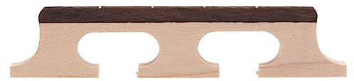 Banjo-Brücke mit 4 Saiten, Holz, Ahorn, 3 Füße, einfach zu bedienen, Musikinstrument-Zubehör