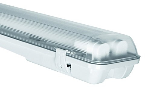 Plafoniera Stagna per Doppio Tubo Neon Led G13 2 Tubi 120 cm Life 39.PFL0212