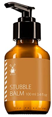 MÜHLE Beard Care - Stubble Balm - Bartbalsam zur täglichen Bartpflege von kürzeren Barthaaren - vegan - 100 ml Inhalt