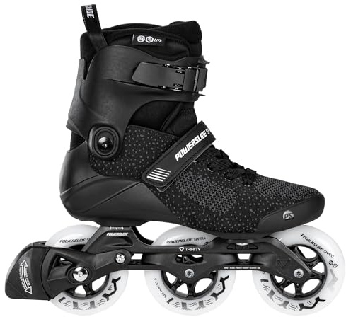 Powerslide Inline Skate Swell Lite Black 100, für Fitness, für Damen und Herren