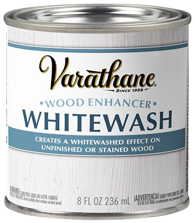 Varathane 355305 Whitewash Wood Enhancer, Half Pint, White