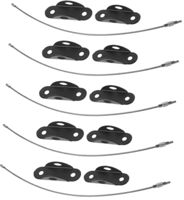 Kisangel 5juegos Dispositivo Anticaída Para Muebles De Seguridad Infantil Anclajes De Pared Para Muebles Kit De Seguridad Infantil Para Anclaje De Pared Para Para Protección De Dormitorios