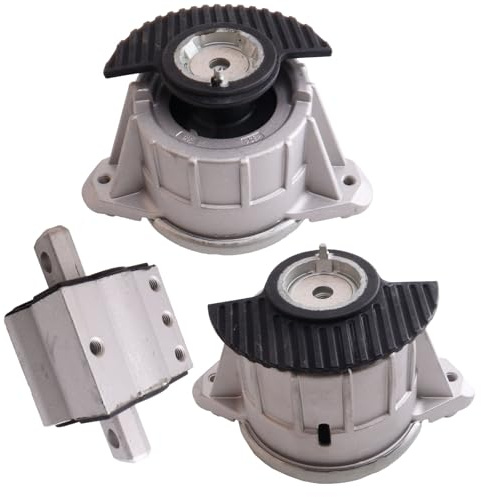 SHERXIBO Set of 3 Engine Motor Mount Compatible with 2008-2009 C230 C280,2010-2011 C250,2012-2015 C250,2008-2011 C300,08-15 C350,10-16 E350,15-17 E400,12 C180,12-14 C200 RWD Replace for A4017 A7098