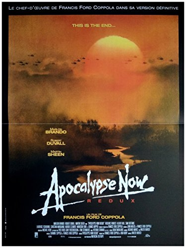 Apocalypse now Redux - Poster cinematografico originale piccolo formato (53 x 40 cm piegato) R1990