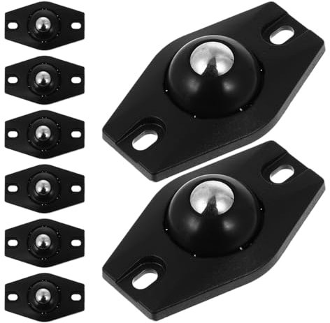 CANIGHT Mini Ruedas Giratorias Para Muebles Autoadhesivas Universales De Rotación Suave De Fácil Instalación Para Gabinetes De Cocina