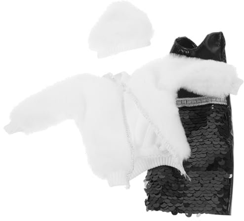 Abaodam 1 Set Puppenkleidungsset Outfits Für Mädchen Bekleidung Mädchenkleid Accessoires Für Mädchen Zarte Puppenkleidung Wiederverwendbarer Puppenrock Dekoratives Puppenkostüm