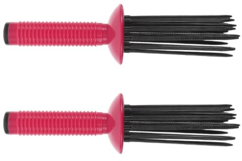 SAFIGLE 2pezzi Spazzola Arricciacapelli Antiscivolo Pettine Volume Aria Per Pettine Modellante Soffice Strumento Per Styling Dei Viaggio