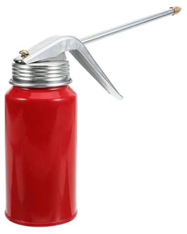 Pump Oiler - Hand Oil Can With Long Flex Spout, Lubrication Bottle, Thumb Tool | Portable High Pressure Can, Car Accessories For Auto Motorcycles Applications