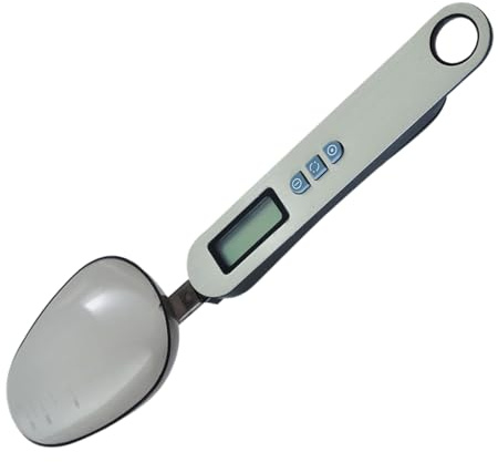 Bilancia digitale a cucchiaio, con schermo LCD ad alta precisione, per casa, panetteria, ristorante, bar, catering, camion, chicchi di caffè, zucchero, cibo per animali domestici