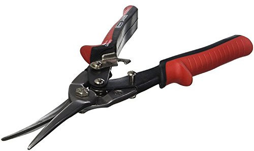 Connex coxt244292 gerade/rechts/links compound-action Blechschere, silber/schwarz/rot, 290 mm