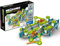 Geomag - Mechanics Gravity Loops & Turns - Lern- und Kreativspiel für Kinder - Magnetische Bausteine, Rennstrecke mit Magnetbausteinen - Set mit 130 Teilen