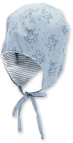 Sterntaler Jungen Gots Esel Mütze, Hellblau, 45 EU