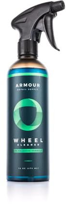 Armour Detail Supply - Wheel Cleaner - pH Neutral, Color-Changing Formula for Safe Brake Dust Removal – High-Cling Foam, Safe on All Finishes - 16oz