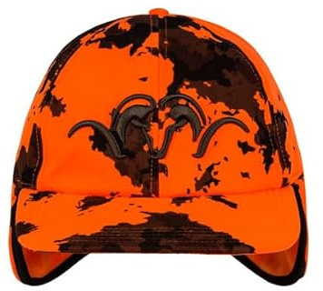Blaser Blaze Orange Insulated Kappe | Jagdkappe mit Thermofutter & Ohrenschutz | Signalorange für maximale Sichtbarkeit