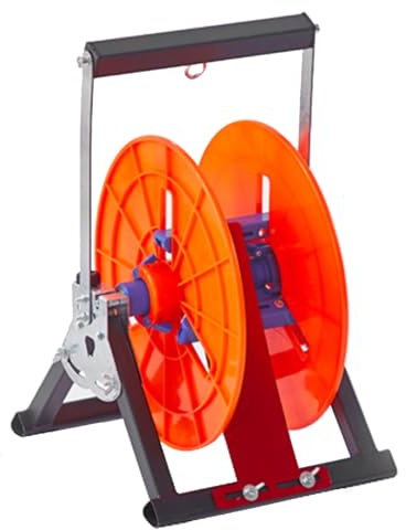 dérouleur de câble Support De Bobine De Fil pour Câbles, en Acier Au Carbone - Support De Bobine De Câble pour Fils/Paracord/Fil De Démarrage - Distributeur De Câble Robuste(1 Reel)