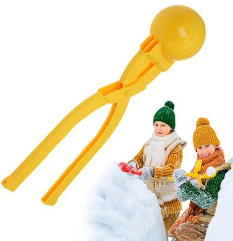 Snow Ball Clip | Tjockna snöleksaker för barn och vuxna | Hållbart Snnow | Ball Maker Tool | Outdoor Winter Play Equipment | Enkel grepp snöbollform för Snoow - och aktiviteter