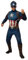 Rubie's Official Avengers Endgame Captain America, Deluxe Adult Mens Costume - Size Standard/Medium Halloween