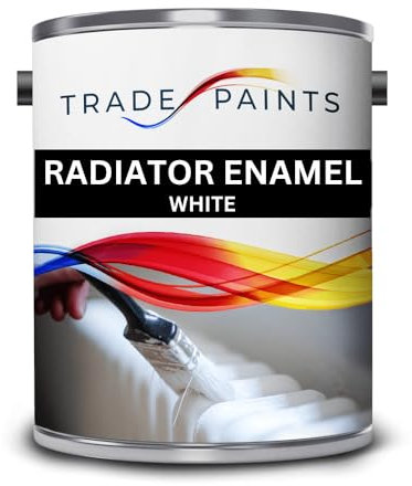 Radiator Paint White 1 Litre Gloss