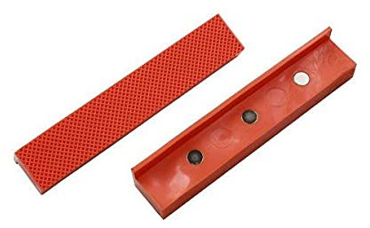 VEWERK Engineers Vice Jaws 6 150mm Magnetic Jaw Pads Bench Vice Non Marking 2677
