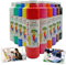 malmit Creative hochwertige Acrylfarben 10er Set je 750ml | Künstler Farben in Seidenmatt | hochdeckende Malfarben | Made in Germany | perfekt geeignet für Pouring