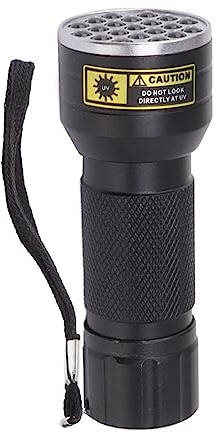 Lampe De Poche à Lumière Noire UV 21 LED, Lampe De Poche à Lumière Noire 395 Nm, Lampe De Poche à Lumière Noire Pour Animaux De Compagnie, Taches Sèches D'urine, Mini Lumière