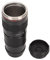 Taza De Café Con Lente De Cámara,Taza Con Lente De Cámara,Tazas Para Lentes Tazas De Café De Acero Inoxidable Tapas Selladas Taza De Cámara De Fotógrafo Taza De Café De Viaje (negro)
