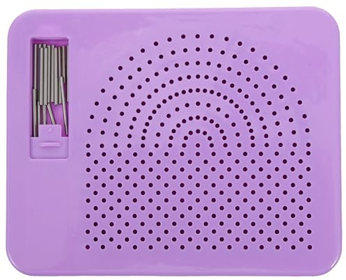 STOBAZA Strumento per Quilling di Carta in ABS Resistente, Tavola per Quilling Fai da Te Leggera e Compatta, Accessorio per Creare Modelli 3D di Carta, Utile per Artigianato e attività
