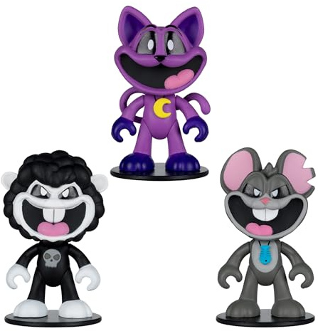 McFarlane Toys- Poppy Playtime 2.5in Critter Mini Figure Blind Box (Series 1) 3 Pack