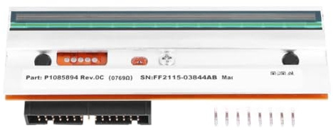 VVHKMSIL Cabezal de impresión de Transferencia térmica P1083347-005 203DPI Compatible con la Impresora Industrial de Etiquetas de código de Barras ZT510