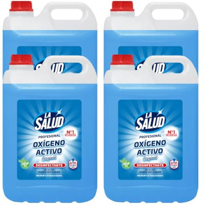 La Salud Oxígeno Activo Original Pack 4 Garrafas