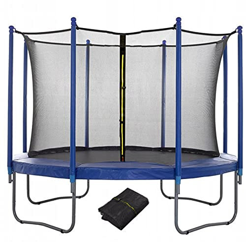 SPRINGOS Innennetz Sicherheitsnetz für Trampoline mit Durchmesser von 305 cm für Trampoline m. 8 Pfosten Höhe: 180 cm Fallschutznetz Trampolin Zubehör Ersatzteil