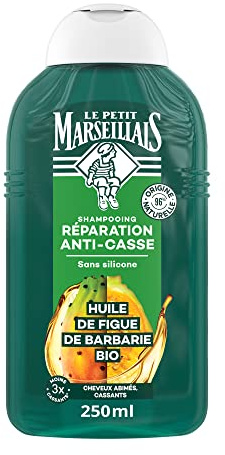 Le Petit Marseillais Shampoo Infusion Reparatur, brüchiges Haar, Bio-Calendula-Infusion & Kaktusfeige, 250 ml
