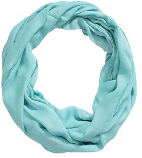 Ulla Popken, Écharpe ronde agréablement douce, vert menthe, taille unique, vert menthe, taille unique