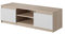 Selsey Permys - Fernsehschrank/TV-Lowboard in Matt 120cm (Sonoma Eiche/Weiß Matt, ohne LED)