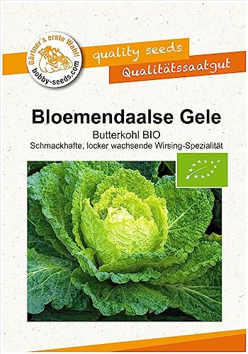 BIO-Kohlsamen Bloemendaalse Gele Butterkohl Portion