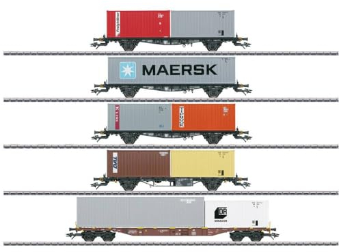 Märklin 47680 H0 Containerwagen-Set der DB, MHI