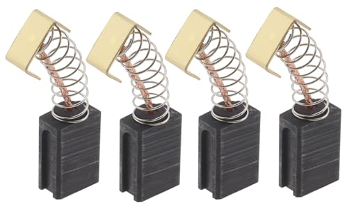 Be In Your Mind 2 Paires de Balais de Carbone 6x10x14mm Outil Électrique Meuleuse d'angle Moteur Balais de Carbone Compatible avec Parkside PBH 1500 A1