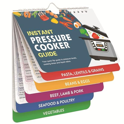 Instant Pot Cheat Sheet Magnetic Cooking Guide Booklet - 2026 Newest Instant Magnet Cheat Sheet Set InstantS Pots Accessories - Cooking Instapot Accessory Kitchen Gadgets