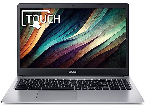 Acer Chromebook 315 CB315-3HT - (Intel Pentium N5000, 4GB, 64GB eMMC, 15.6 Inch Full HD Touchscreen Display, Google Chrome OS, Silver)