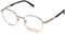 Timberland TB1724 Brille, blassgold, 50 für Herren