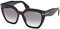Tom Ford Sonnenbrillen PHOEBE FT 0939 SHINY BLACK/GREY SHADED 56/17/140 Damenbrillen