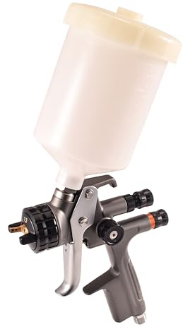 Dynastus LVMP Air Spray Gun, Industrial Grade Automotive Paint Sprayer with 1.3mm Tip, 22 oz. Cup, Suitable for Solvent-Based Paints, Water-Soluble Paints and Varnishes