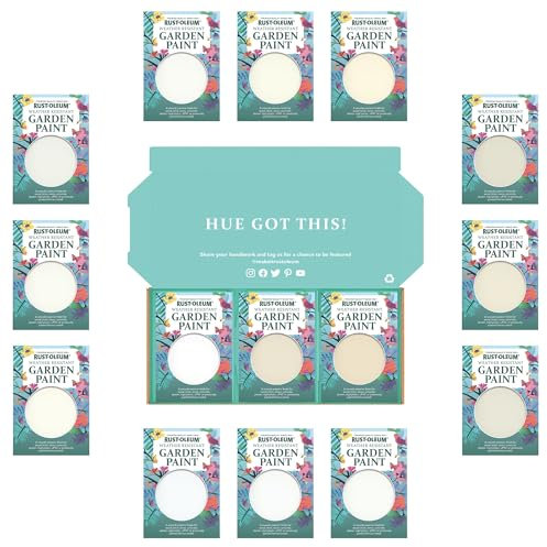 Rust-Oleum Garden Paint in Matt Finish – Elegant Whites Tester Box