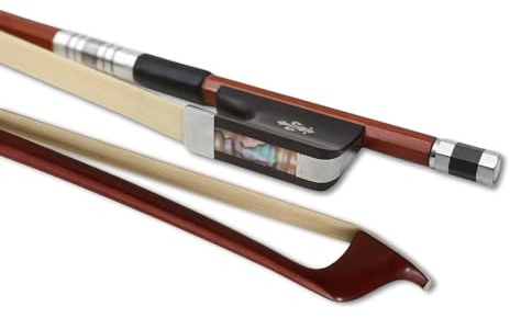 YoungMonic 3/4 aufrecht kontrabass bogen für string bass bögen deutschland französischen stil natual mongolei bogen haar ebenholz frosch perle inlay