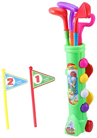 TOYANDONA Golfset Für Drinnen Und Draußen Hochwertiges Plastik Golfspielzeug Für Und Erwachsene Spaß Und Bildung Für Jungen Und ädchen