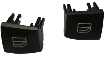LEDFEWAG 2x Interruttori a pulsante Alzacristalli Sinistro Destro per auto A1698206410 1698206410 Compatibile per Classe A W169 B W245 ML W164 R W251 GL X164